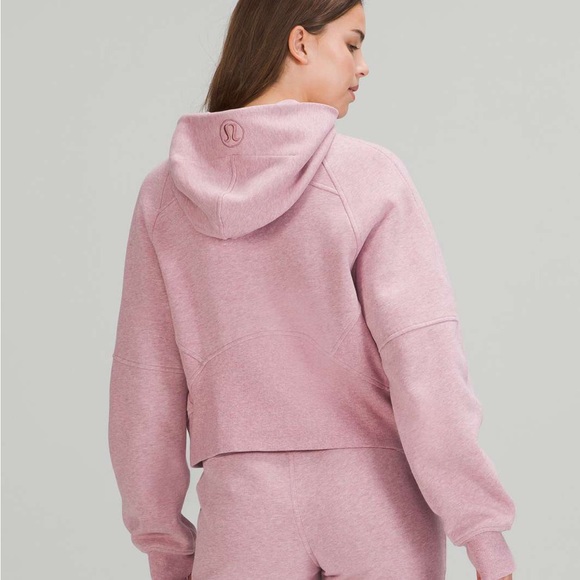 Lululemon cropped scuba hoodie.-SOLD - Picture 3 of 4